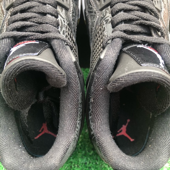 Jordan 4 black lasers gs - Picture 6 of 7